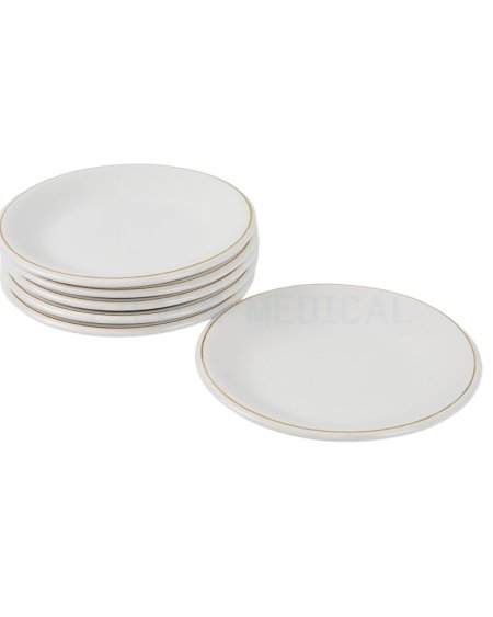  Gold Rim Plates 20cm